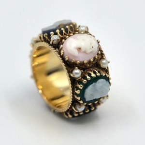 14k Gold Jade Special Order Ring